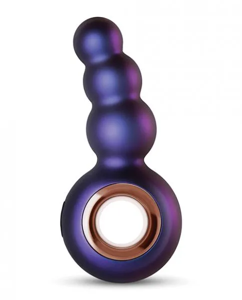 Anal Hueman Outer Space Vibrating Anal Plug Purple Hueman