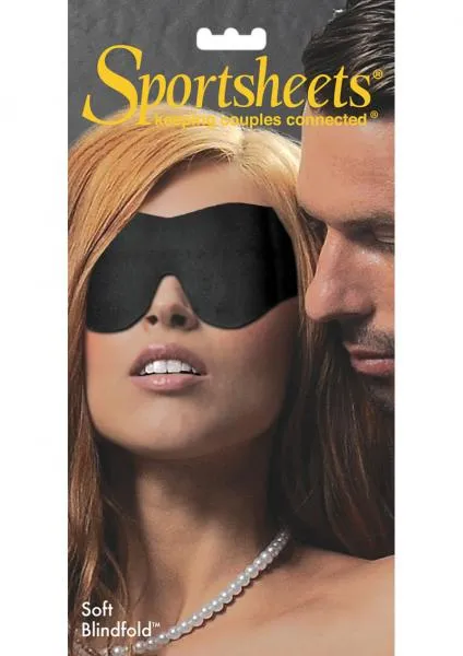 Anal Seductucom Soft Blindfold Black Anal Seductucom Soft Blindfold Black