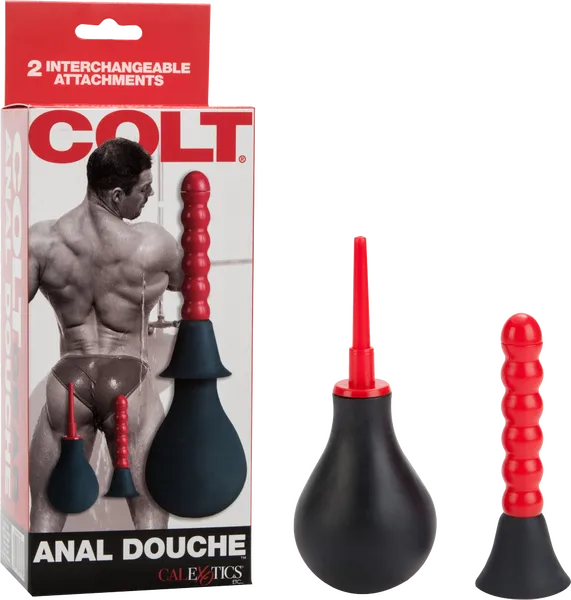 COLT Anal Douche BlackRed California Exotic Novelties Anal