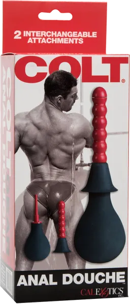 COLT Anal Douche BlackRed California Exotic Novelties Anal
