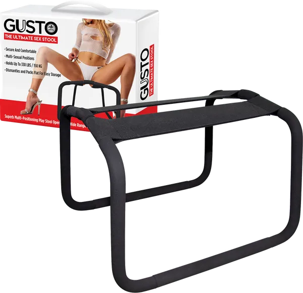 Nanma Anal Gusto The Ultimate Sex Stool Black