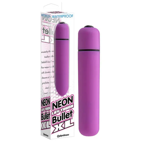 Neon Luv Touch Bullet Xl Purple 83 cm 325 Bullet Pipedream Vibrators