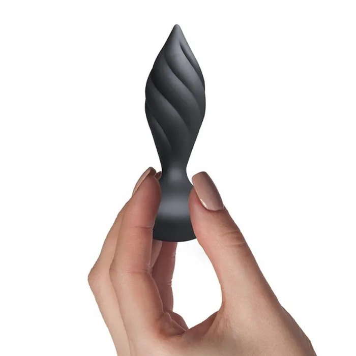 Rocks Off Anal Petite Sensation Desire Butt Plug w Remote Black