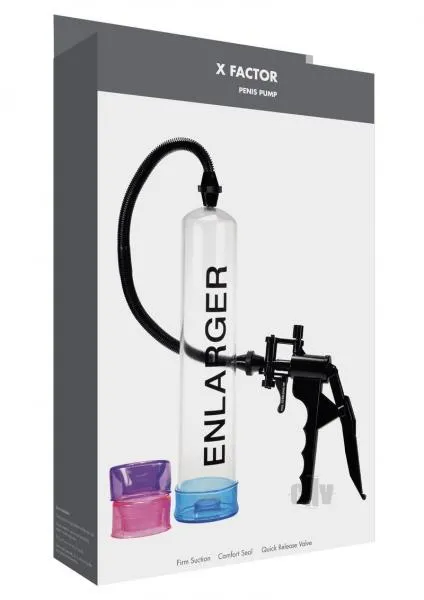 Seductucom Male Sex Toys Linx X Factor Penis Pump Transparent Os