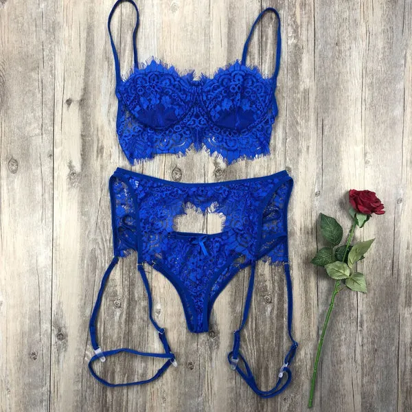 sextoypremium Couples SEXY LENCERIA LUCENCY SHEER UNDERWEAR WITH LACE STOCKINGS LINGERIE WOMENS BABY DOLL EROTIC HOT LINGERIE SLEEPWEAR BONDAGE SEX