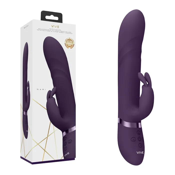 Shots Toys Vibrators VIVE Nari Purple