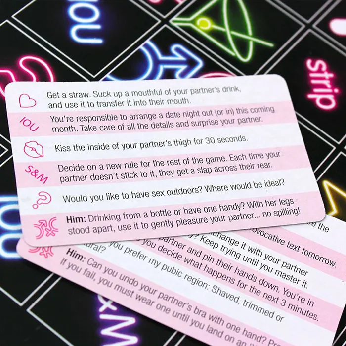 Couples Creative Conceptions Sex Marks The Spot Game Of Chance Romance and Sexual Indulgence