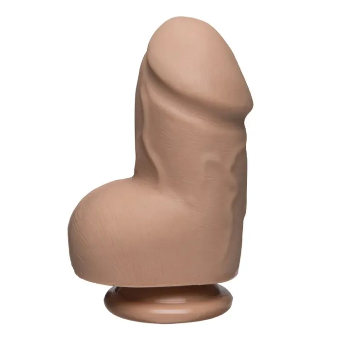 Doc Johnson Dildos The D Fat D Firmskyn 6 Inch Dildo with Balls