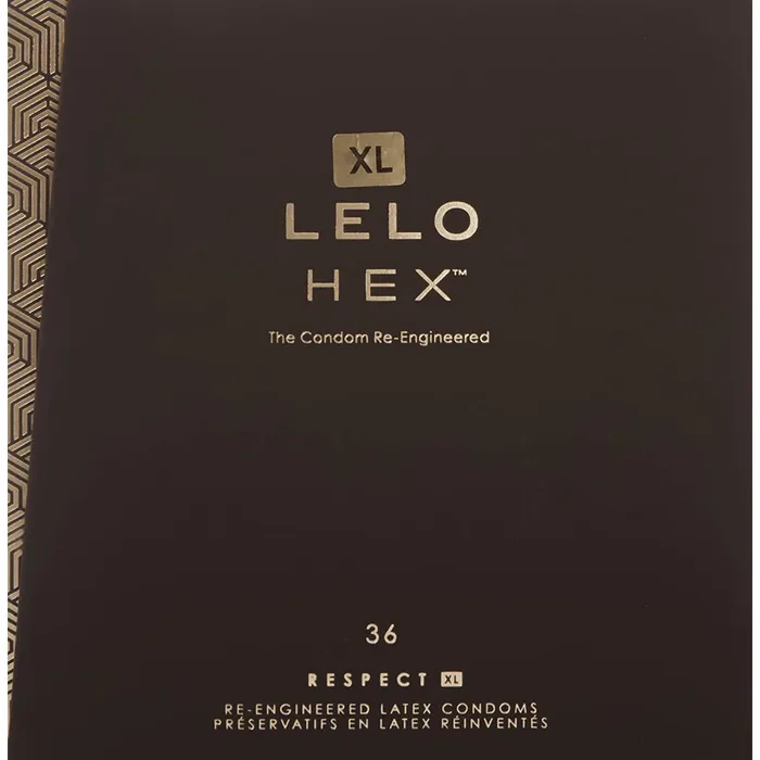 Male Sex Toys Lelo 36 pcs Luxury condoms Lelo Hex XL