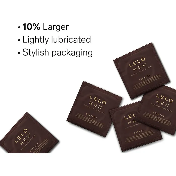 Male Sex Toys Lelo 36 pcs Luxury condoms Lelo Hex XL