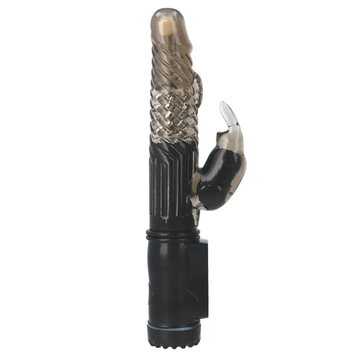 Shots Toys Female Sex Toys Rabbit Vibrator with Rotating End and Pearls GC Black Shots Toys Female Sex Toys Rabbit Vibrator with Rotating End and Pearls GC Black