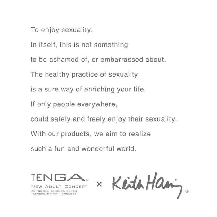 Tenga KEITH HARING ORIGINAL VACUUM CUP Male Sex Toys
