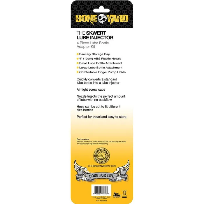 Boneyard Toys Vibrators Boneyard Lube Injector