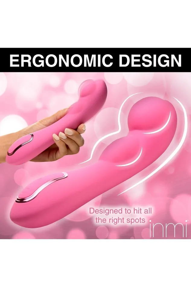 Sex On the Go Female Sex Toys ExtremeG Inflating Gspot Silicone Vibrator