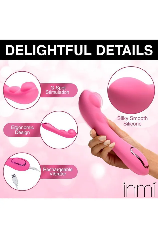 Sex On the Go Female Sex Toys ExtremeG Inflating Gspot Silicone Vibrator