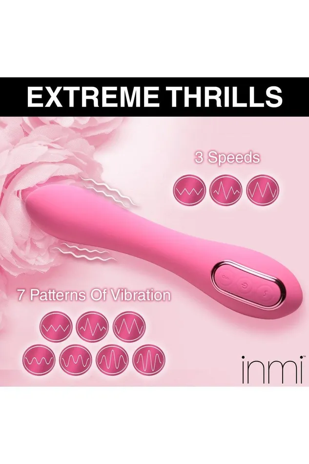 Sex On the Go Female Sex Toys ExtremeG Inflating Gspot Silicone Vibrator