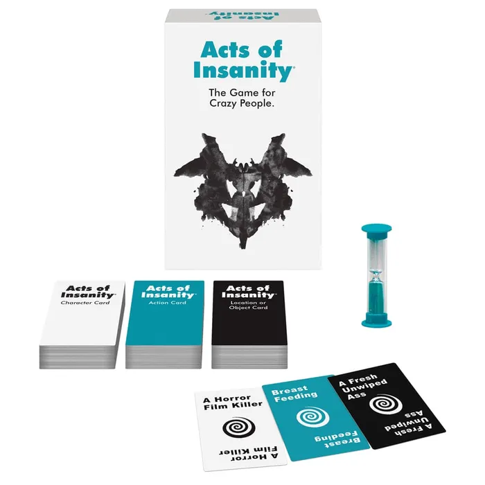 Acts of Insanity The Crazy Party Game For Crazy People Kheper Games Games