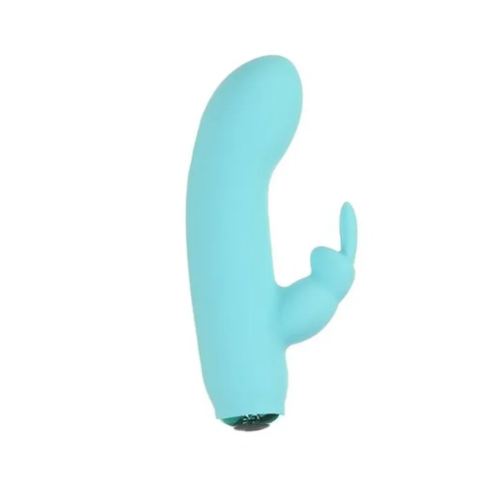 Alices Bunny Rechargeable Bullet w Rabbit Sleeve Teal PowerBullet Vibrators Alices Bunny Rechargeable Bullet w Rabbit Sleeve Teal PowerBullet Vibrators