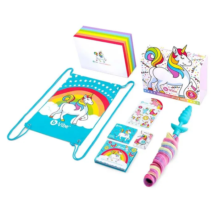 Anal bVibe Unicorn Plug Limited Edition Set iloveexcitement