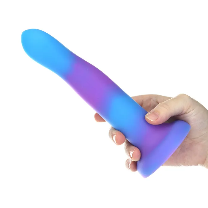 BMS Dildos Addiction GlowintheDark Rave Dil 8 Purple Blue