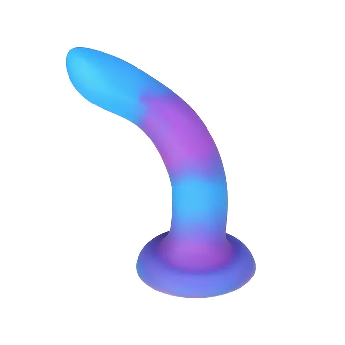 BMS Dildos Addiction GlowintheDark Rave Dil 8 Purple Blue