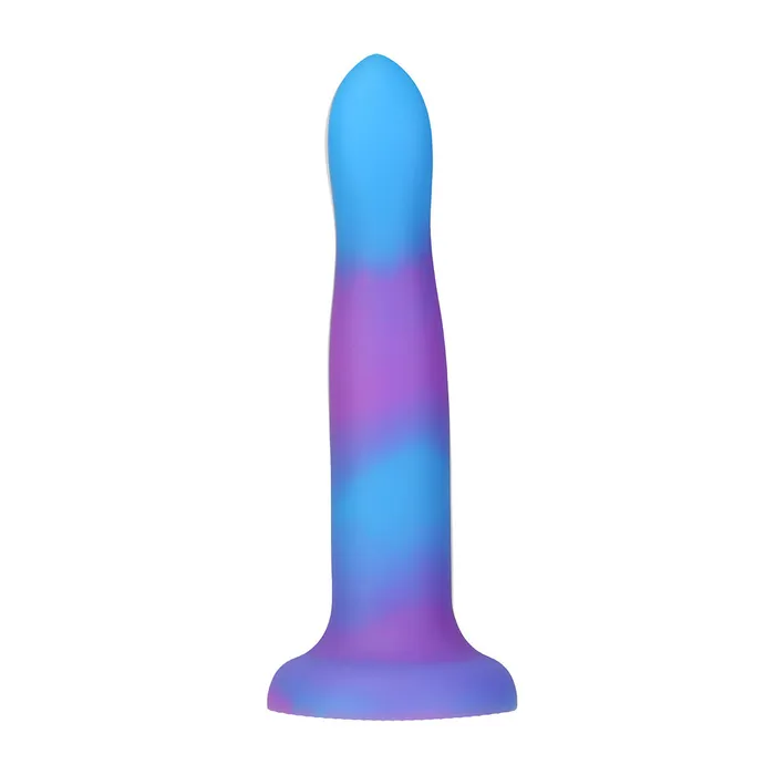 BMS Dildos Addiction GlowintheDark Rave Dil 8 Purple Blue