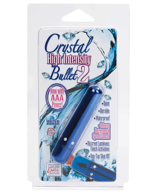 California Exotic Novelties Female Sex Toys Crystal High Intensity Bullet 2