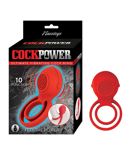 Cockpower Ultimate Vibrating Cock Ring Nasstoys Couples