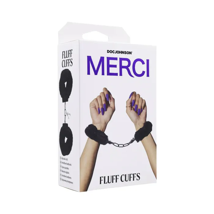 Couples Doc Johnson Doc Johnson Merci Fluff Cuffs Couples Doc Johnson Doc Johnson Merci Fluff Cuffs