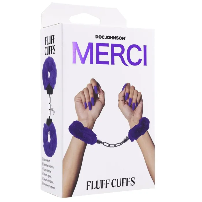 Couples Doc Johnson Doc Johnson Merci Fluff Cuffs Couples Doc Johnson Doc Johnson Merci Fluff Cuffs