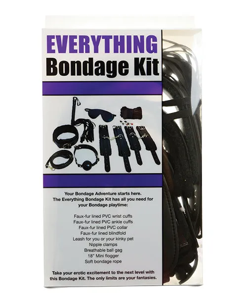 Couples Everything Bondage 12 Piece Kit S G Entertainment Plesur