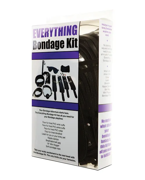 Couples Everything Bondage 12 Piece Kit S G Entertainment Plesur