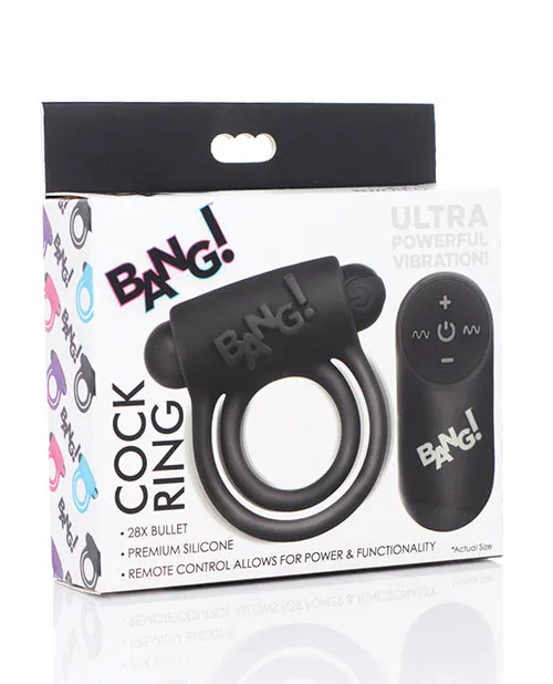 Couples Xr LLC Bang Vibrating Cock Ring Bullet Wremote Control