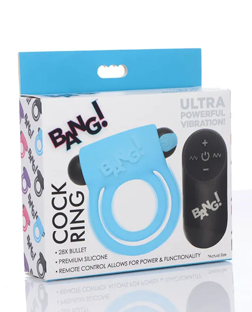 Couples Xr LLC Bang Vibrating Cock Ring Bullet Wremote Control