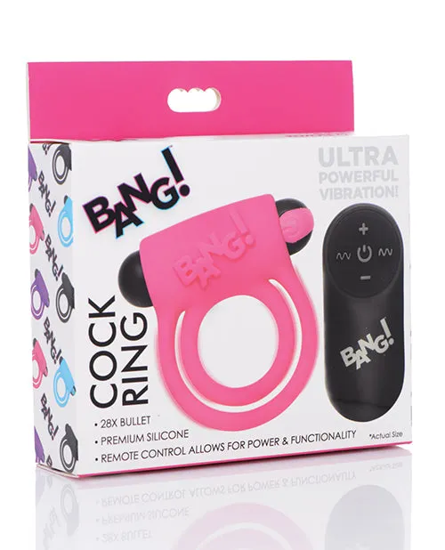 Couples Xr LLC Bang Vibrating Cock Ring Bullet Wremote Control