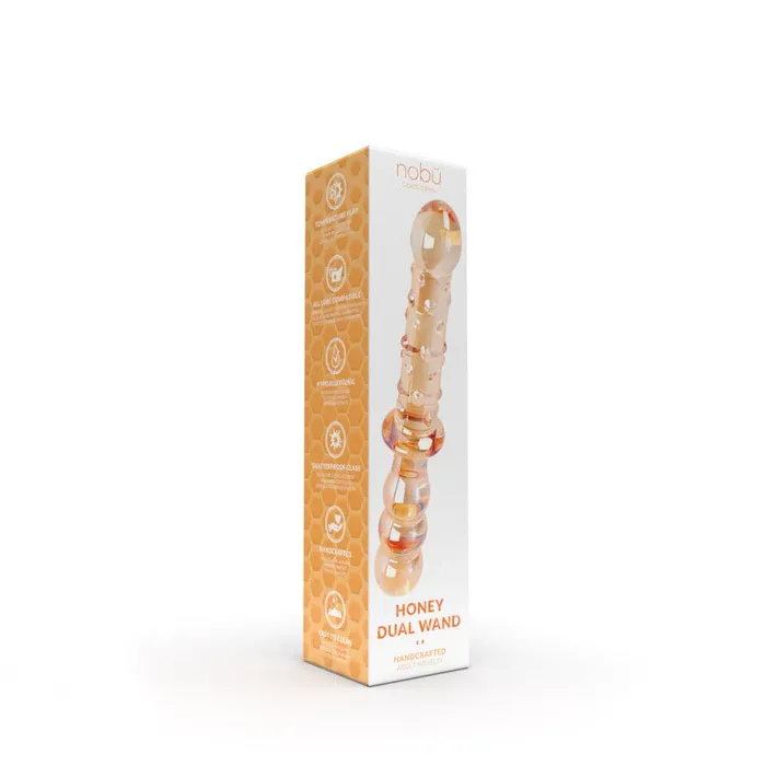 Dildos nob nob Glass Gems Honey Dual Wand