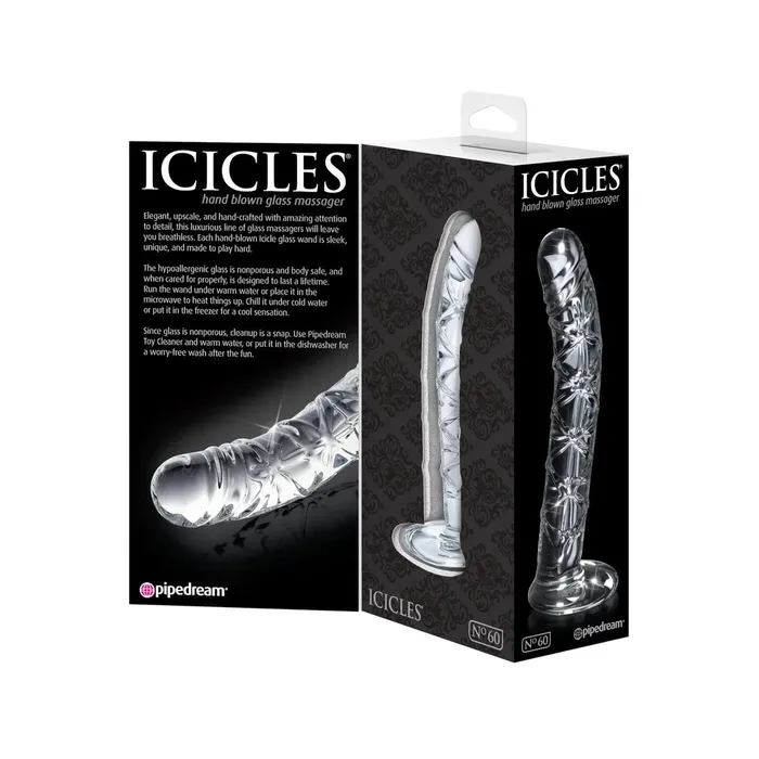 Dildos Pipedream Pipedream Icicles No 60 Glass Dildo