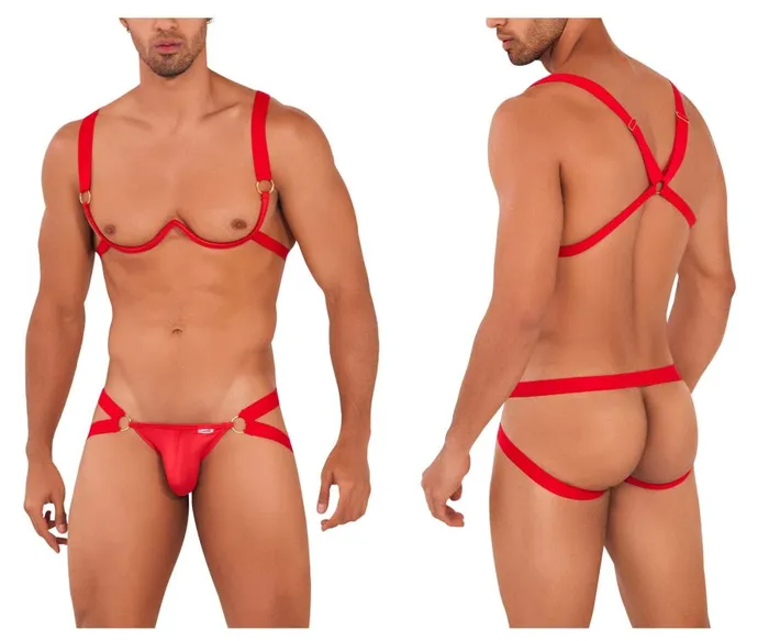 Female Sex Toys CandyMan HarnessBra Two Piece Set