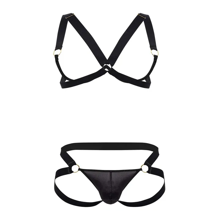 Female Sex Toys CandyMan HarnessBra Two Piece Set