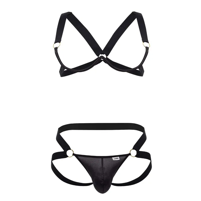 Female Sex Toys CandyMan HarnessBra Two Piece Set