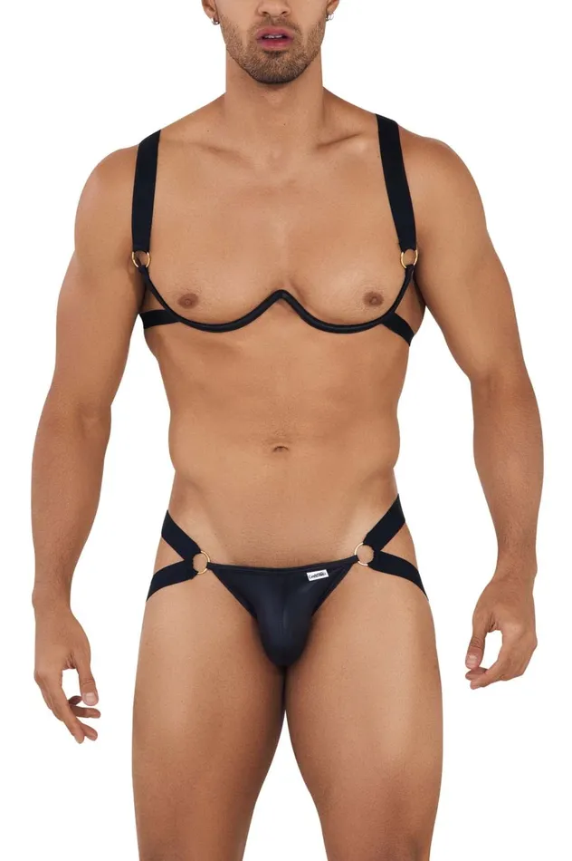 Female Sex Toys CandyMan HarnessBra Two Piece Set