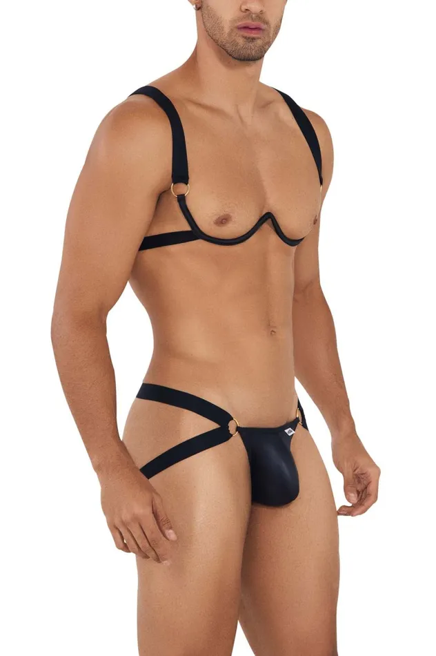Female Sex Toys CandyMan HarnessBra Two Piece Set