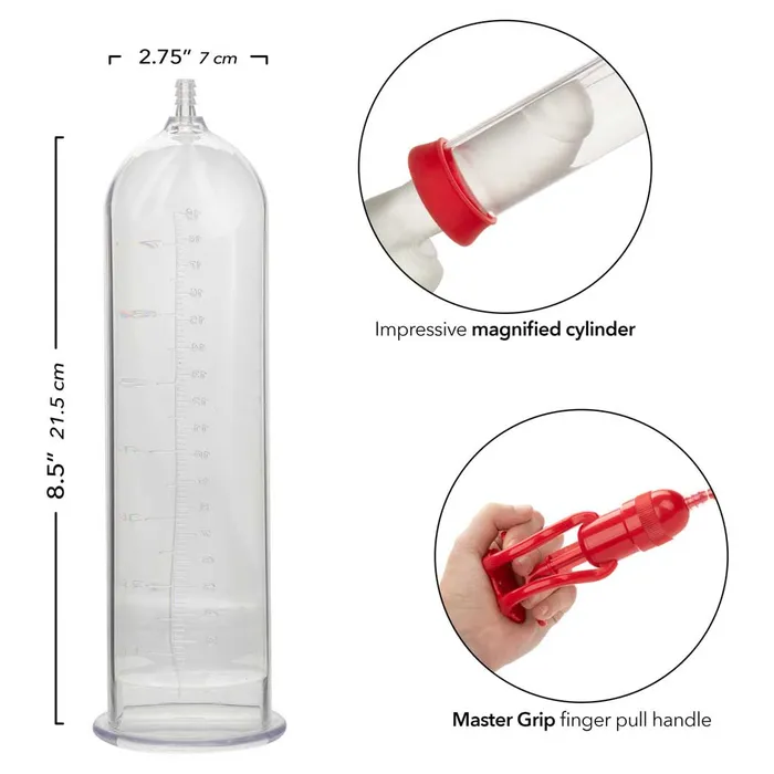 iloveexcitement Male Sex Toys CalExotics Optimum Series Magnified Pump