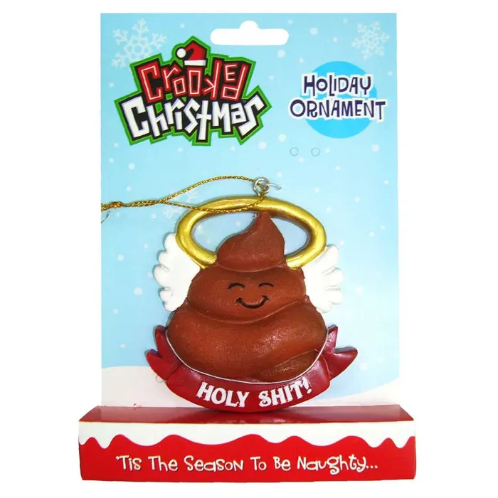 iloveexcitement Vibrators Crooked Christmas Ornament Holy Shit
