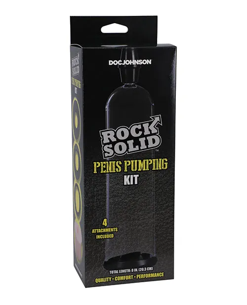 Male Sex Toys Doc Johnson Rock Solid Penis Pumping Kit