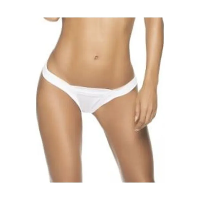 Mapale Anal Mapale Lingerie Perfect Thong Black White SM ML