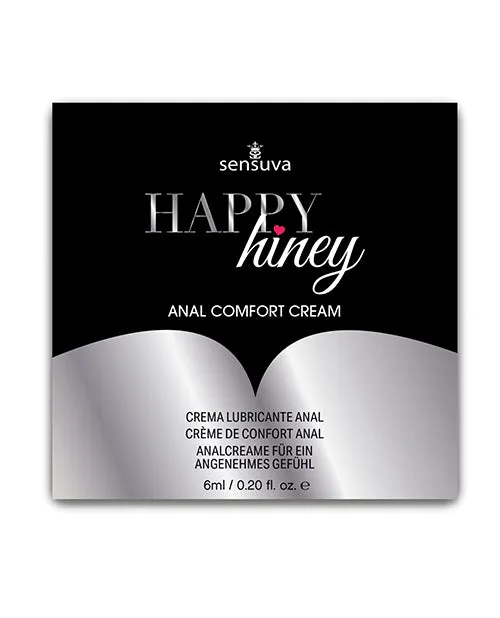 Sensuva Valencia Naturals Anal Happy Hiney Anal Comfort Gel 6 ml Single Use Packet