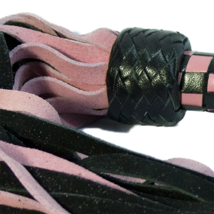 Vibrators Short Suede Flogger PinkBlack Ruff Doggie Styles Vibrators Short Suede Flogger PinkBlack Ruff Doggie Styles