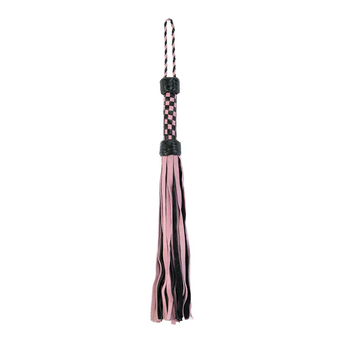 Vibrators Short Suede Flogger PinkBlack Ruff Doggie Styles Vibrators Short Suede Flogger PinkBlack Ruff Doggie Styles