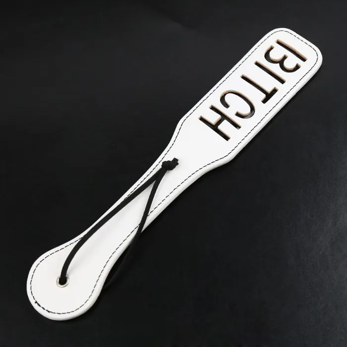 BITCH Paddle The Kinky Peach Vibrators